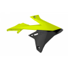 Polisport hűtővédők neon sárga Suzuki RM-Z450-hez POLISPORT Vázak, idomok, kiegészítők Idom, burkolat elem