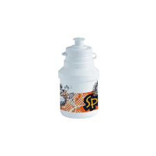 Polisport Junior Spike gyerek kulacs, 300 ml, pattintós, fehér kulacs, kulacstartó