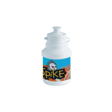 Polisport Junior Spike gyerek kulacs, 300 ml, pattintós, fehér-kék kulacs, kulacstartó