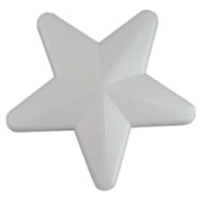  Polisztirol csillag 20cm dekorálható tárgy