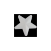  Polisztirol csillag, mérete: 6 cm