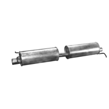 Polmostrow Polmo 08-598 középső kipufogó dob – FORD Transit kipufogó alkatrész