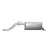 Polmostrow Polmo 17-341 hátsó kipufogó dob - Opel Corsa D – Opel Corsa D 1.0i 12V
