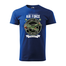  Póló Air force mintával - Kék L méretben ajándéktárgy