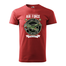 Póló Air force mintával - Terrakotta M méretben ajándéktárgy