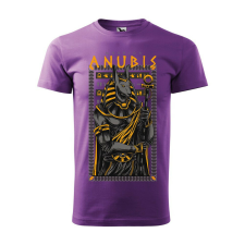  Póló Anubis mintával - Lila XXXL méretben v2 ajándéktárgy