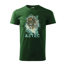 Póló Aztec mintával - Zöld XXXL méretben ajándéktárgy