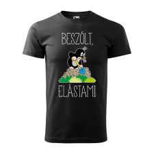 Póló Beszólt, elástam! mintával - Fekete XL méretben ajándéktárgy