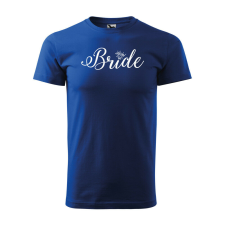 Póló Bride mintával - Kék XXL méretben ajándéktárgy