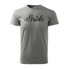  Póló Bride mintával - Szürke L méretben ajándéktárgy