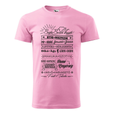  Póló Büszke borsodi vagyok mintával - Rózsaszín XL méretben ajándéktárgy