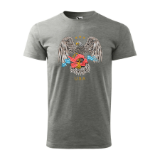 Póló Eagle mintával - Szürke XXXL méretben ajándéktárgy