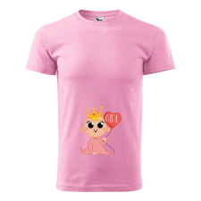 Póló Girl baby mintával - Rózsaszín XXXL méretben ajándéktárgy