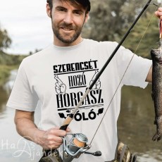  Póló horgászoknak - Szerencsét hozó póló
