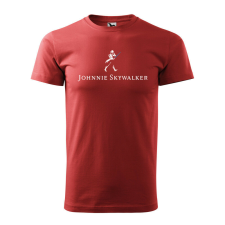 Póló Johnnie Skywalker mintával - Terrakotta S méretben ajándéktárgy