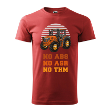 Póló No ABKS No ASR No THM mintával - Terrakotta XXXL méretben ajándéktárgy