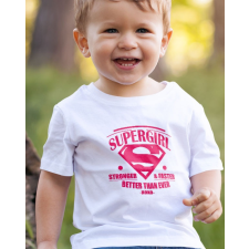 Póló nyomtatás - Supergirl feliratos gyerek póló gyerek póló