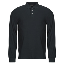 Polo Ralph Lauren Hosszú ujjú galléros pólók POLO COUPE AJUSTEE SLIM FIT EN COTON STRECH MESH Fekete EU XL