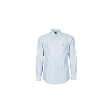 Polo Ralph Lauren Hosszú ujjú ingek CHEMISE AJUSTEE EN OXFORD COL BOUTONNE  LOGO PONY PLAYER MULTICO Kék EU L