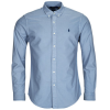 Polo Ralph Lauren Hosszú ujjú ingek CHEMISE AJUSTEE SLIM FIT EN OXFORD LEGER Kék EU XL