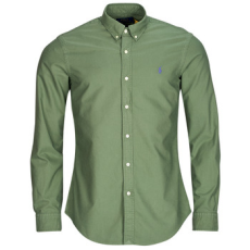Polo Ralph Lauren Hosszú ujjú ingek CHEMISE AJUSTEE SLIM FIT EN OXFORD LEGER Keki EU XS