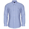 Polo Ralph Lauren Hosszú ujjú ingek CHEMISE AJUSTEE SLIM FIT EN POPELINE UNIE Kék EU M