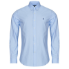 Polo Ralph Lauren Hosszú ujjú ingek CHEMISE AJUSTEE SLIM FIT EN POPELINE UNIE Kék EU XXL