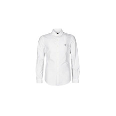 Polo Ralph Lauren Hosszú ujjú ingek CHEMISE CINTREE SLIM FIT EN OXFORD LEGER TYPE CHINO COL BOUTONNE Fehér EU M