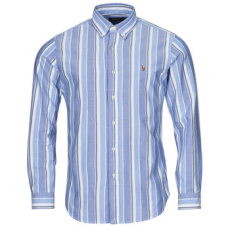 Polo Ralph Lauren Hosszú ujjú ingek CHEMISE COUPE DROITE EN OXFORD Kék EU L