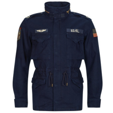 Polo Ralph Lauren Parka kabátok VESTE MILITAIRE M65 EN CHEVRONS Tengerész EU XL