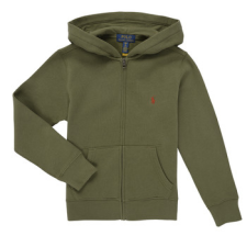Polo Ralph Lauren Pulóverek FZ HOOD-TOPS-KNIT Keki 10 / 12 Jahre gyerek pulóver, kardigán
