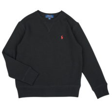 Polo Ralph Lauren Pulóverek LONG SLEEVE CREWNECK SWEATSHIRT Fekete 18 / 20 Jahre