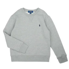 Polo Ralph Lauren Pulóverek LONG SLEEVE CREWNECK SWEATSHIRT Szürke 8 Jahre gyerek pulóver, kardigán