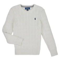 Polo Ralph Lauren Pulóverek LS CABLE CN-TOPS-SWEATER Fehér 18 / 20 Jahre