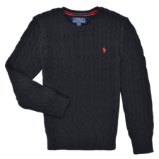 Polo Ralph Lauren Pulóverek LS CABLE CN-TOPS-SWEATER Fekete 18 / 20 Jahre gyerek pulóver, kardigán