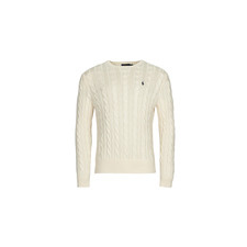 Polo Ralph Lauren Pulóverek LS DRIVER CN-LONG SLEEVE-SWEATER Bézs EU XL férfi pulóver, kardigán