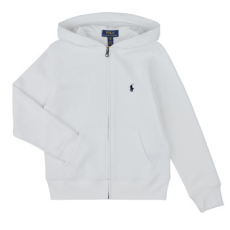Polo Ralph Lauren Pulóverek LS FZ HOOD-TOPS-KNIT Fehér 14 / 16 Jahre