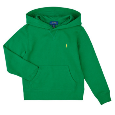 Polo Ralph Lauren Pulóverek LS PO HOOD-TOPS-KNIT Zöld 10 / 12 Jahre