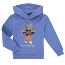 Polo Ralph Lauren Pulóverek LSPOHOODM14-KNIT SHIRTS-SWEATSHIRT Kék 5 éves