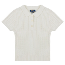 Polo Ralph Lauren Pulóverek MINICBL POLO-SWEATER-PULLOVER Fehér 7 Jahre gyerek pulóver, kardigán