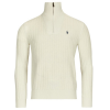 Polo Ralph Lauren Pulóverek PULL 1/2 ZIP EN LAINE MELANGE Fehér EU L