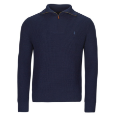 Polo Ralph Lauren Pulóverek PULL 1/2 ZIP EN LAINE MELANGE Tengerész EU S