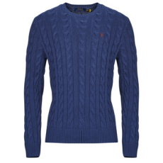Polo Ralph Lauren Pulóverek PULL COL ROND MAILLE TORSADEE Kék EU S