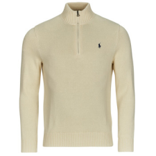 Polo Ralph Lauren Pulóverek PULL DEMI ZIP EN COTON Bézs EU M férfi pulóver, kardigán