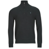 Polo Ralph Lauren Pulóverek PULL DEMI ZIP EN COTON TEXTURE Fekete EU L
