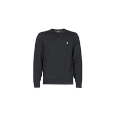 Polo Ralph Lauren Pulóverek SWEATSHIRT COL ROND EN JOGGING DOUBLE KNIT TECH LOGO PONY PLAYER Fekete EU XXL