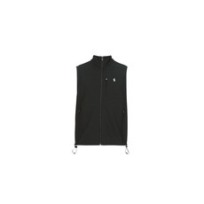 Polo Ralph Lauren Pulóverek SWEATSHIRT ZIPPE SANS MANCHES EN DOUBLE KNIT TECH Fekete EU XS