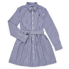 Polo Ralph Lauren Rövid ruhák HADLEELSDRSS-DRESSES-DAY DRESS Tengerész 16 éves lányka ruha