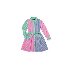 Polo Ralph Lauren Rövid ruhák JNMLTFNSDRSS-DRESSES-DAY DRESS Sokszínű 12 éves lányka ruha