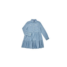 Polo Ralph Lauren Rövid ruhák SHIRTDRESS-DRESSES-DAY DRESS Kék 12 éves